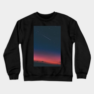 Red Night Sky Crewneck Sweatshirt